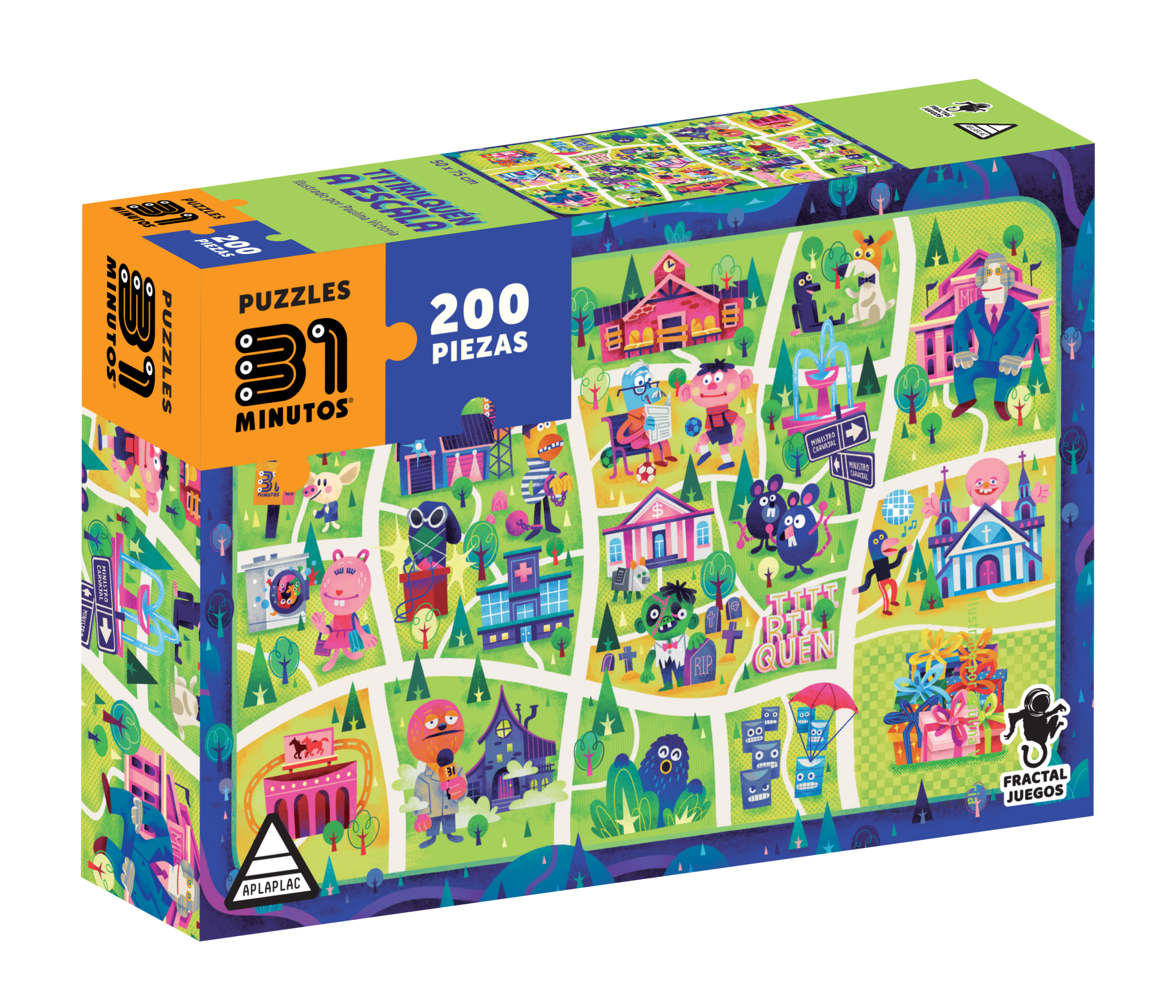 PUZZLE 200PC TITIRILQUEN A ESCALA
