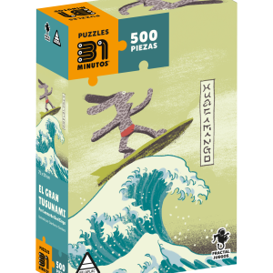 PUZZLE 500PC EL GRAN TUSUNAMI